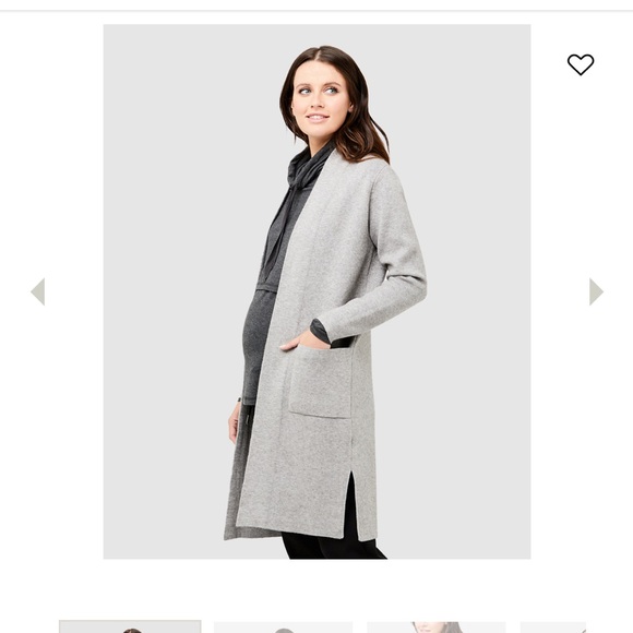 Ripe grey cardigan size medium new with tags - Picture 2 of 5